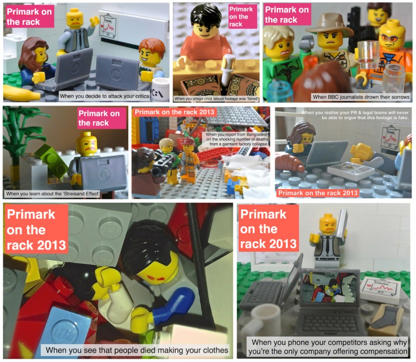 Primark on the rack Lego comic