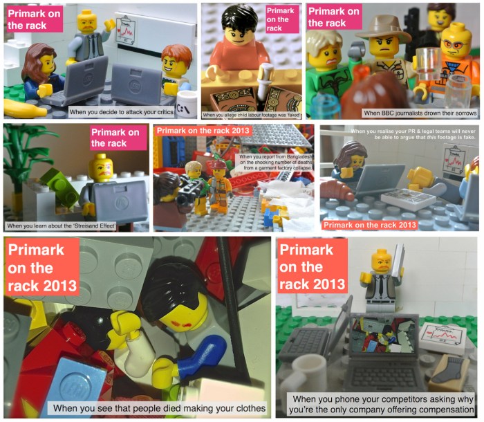 Primark on the rack Lego comic